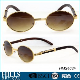 Oval Metal Sunglasses HMS463F