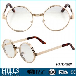 Retro Clear Lens Sunglasses HMS496F