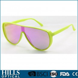 Mirrored shield sunglasses