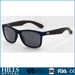 Wooden finish fashion sunglasses HPS2072X